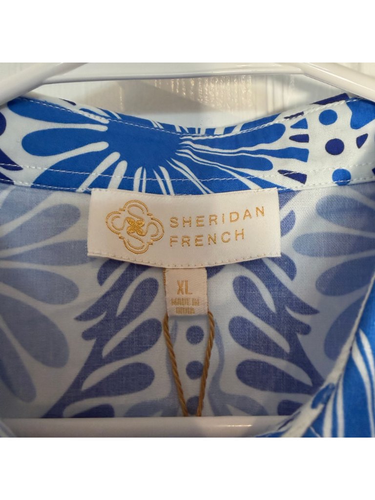 Sheridan French Gwyneth Dress In Navy Jardin Women's Size Xl New With Tags! — image 3 of 6